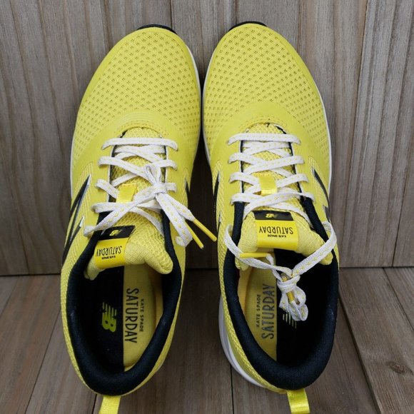 New Balance Women's Yellow Athletic Shoes - Picture 5 of 9